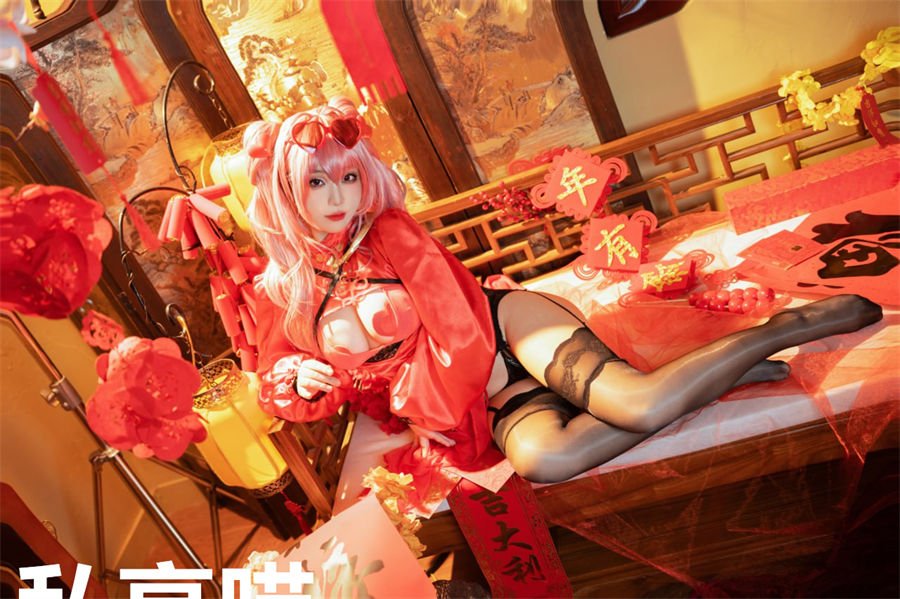 MTYH喵糖映画 新春旗袍美女写真套图