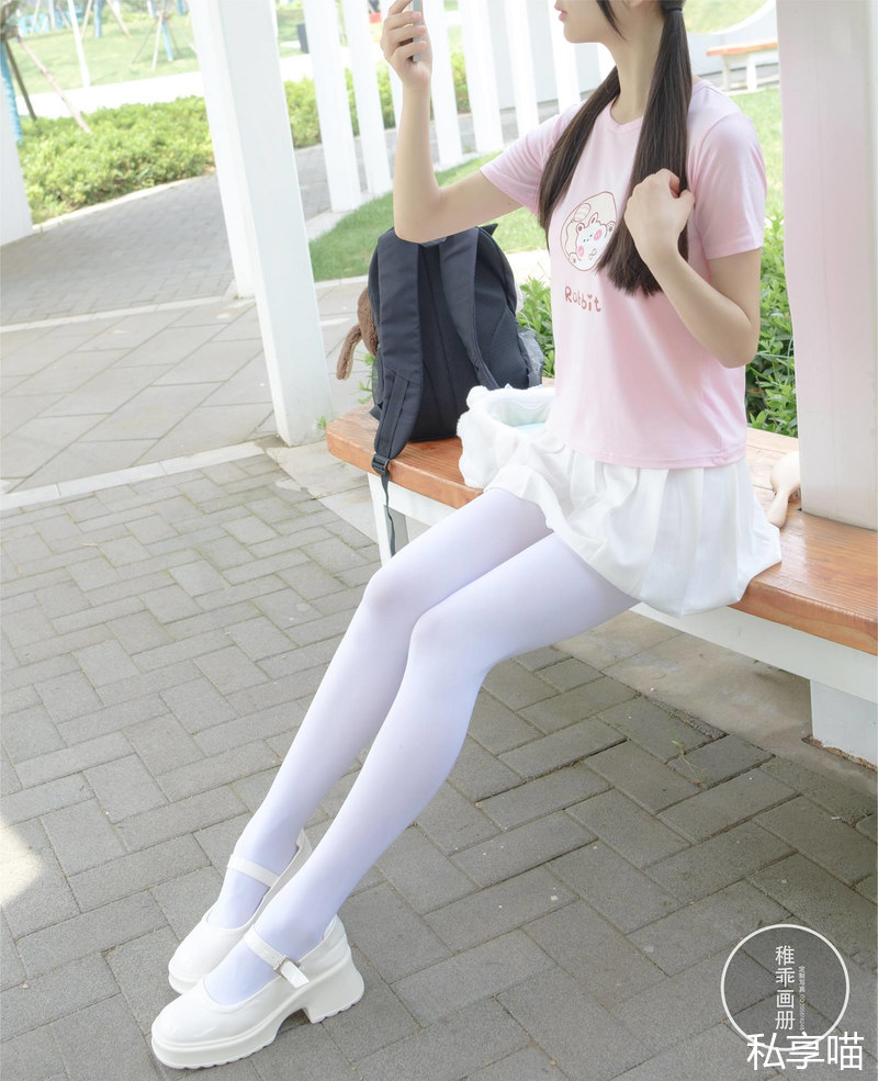 稚乖画册 新堂 团子（生煎团团） 白丝美腿少女写真[65P1V-871MB]