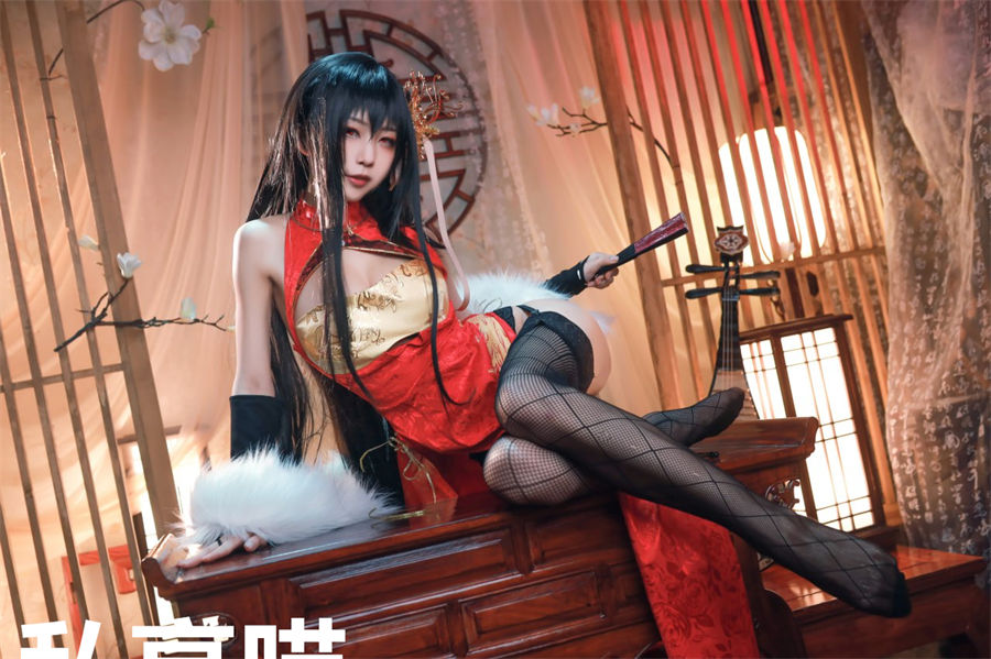 喵糖映画 水淼大凤旗袍诱惑写真套图资源