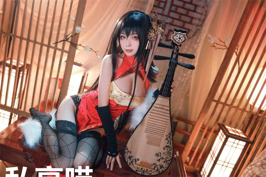 喵糖映画 水淼大凤旗袍诱惑写真套图资源