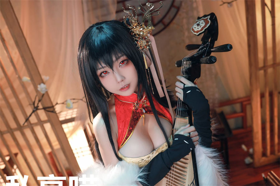 喵糖映画 水淼大凤旗袍诱惑写真套图资源