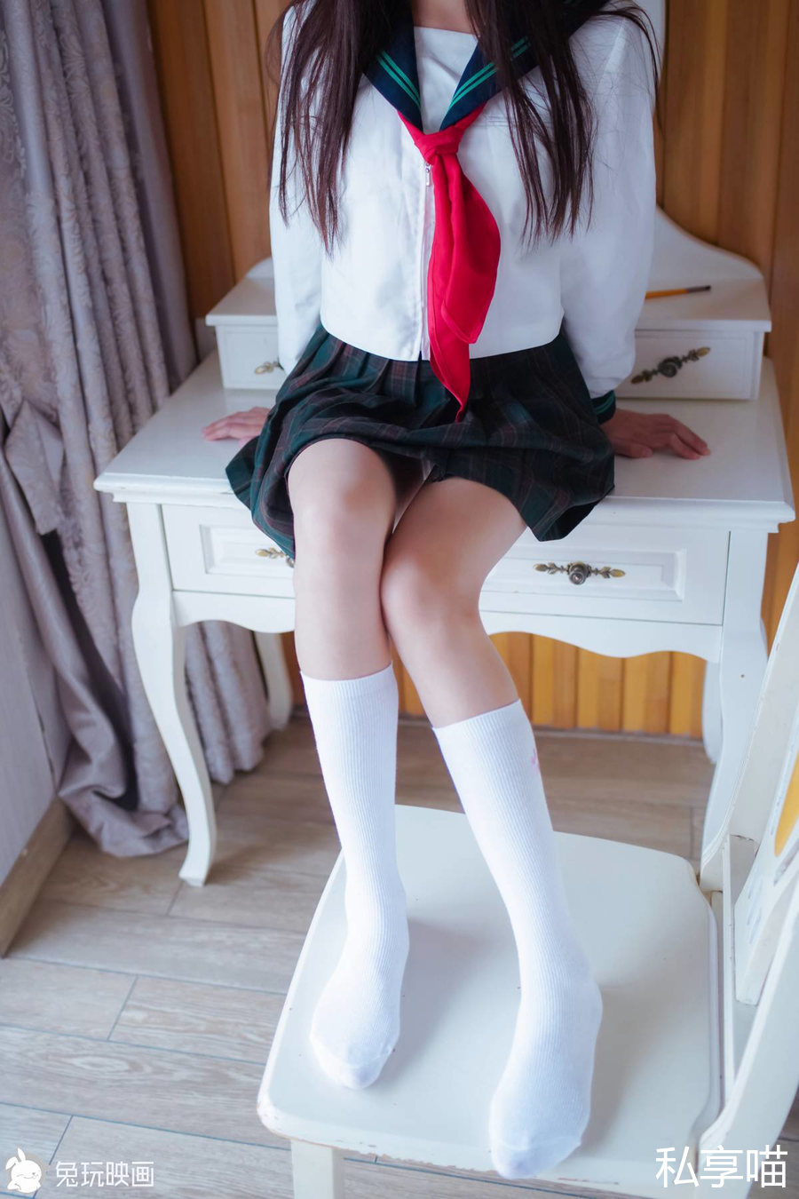 兔玩映画 B63.005 肉肉的白丝JK[44P-39MB]