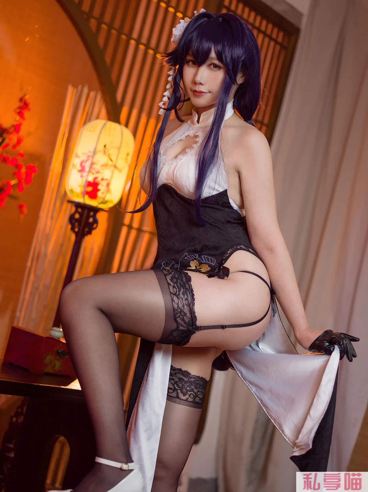 黑丝御姐麻花麻花酱 私房照片写真资源合集下载