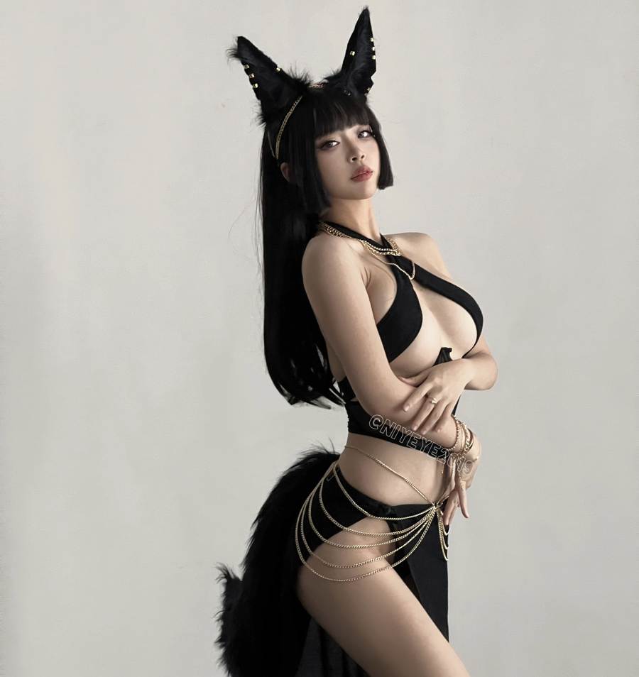 你烨烨 cosplay黑丝美腿福利写真图包资源下载